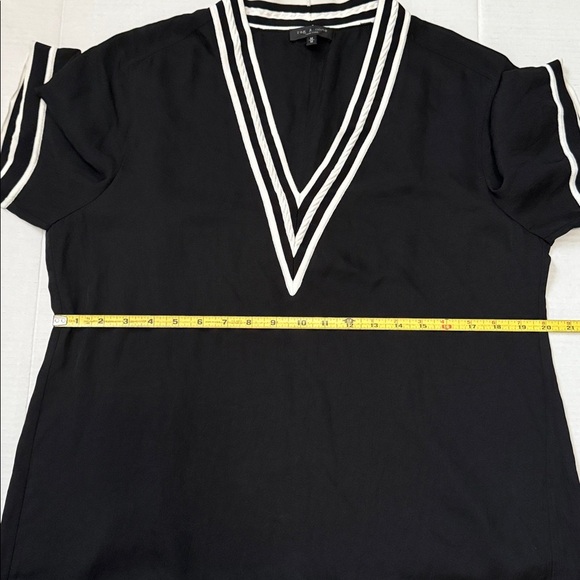 RAG & BONE - Althea Cricket Dress - Black/White - Size Medium - Picture 14 of 16